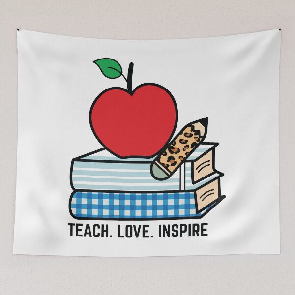 Item preview, TEACH LOVE INSPIRE designed and sold by SticerOcean.