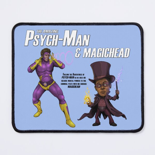Item preview, The Amazing Psych-Man & MagicHead designed and sold by MysteryBuff.