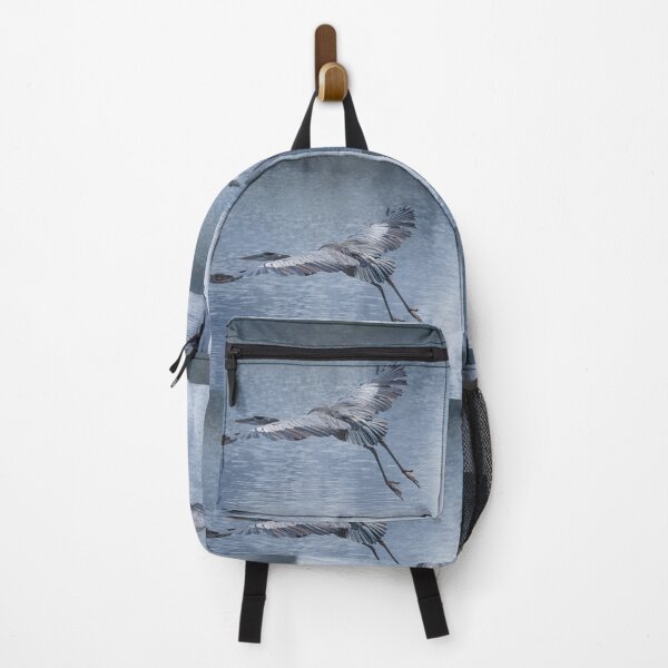 Item preview, Great blue heron in flight designed and sold by Zina Stromberg.