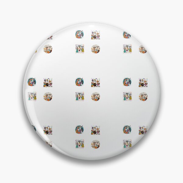 Item preview, Music And Dogs Party Dog Man Woman Child White Colourful STICKER PACK designed and sold by Furry-BFF.