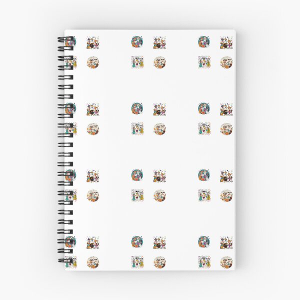 Item preview, Music And Dogs Party Dog Man Woman Child White Colourful STICKER PACK designed and sold by Furry-BFF.