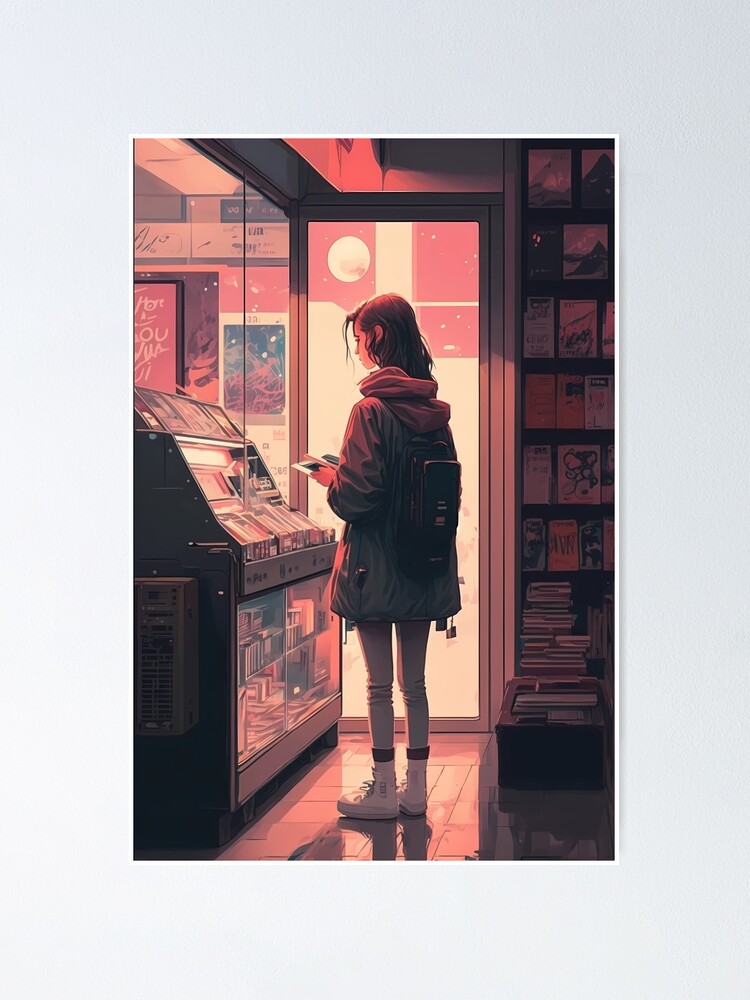 night at the bookstore. [lofi / chillhop / anime mix] - YouTube
