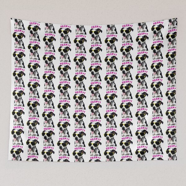 Item preview, PUPPY WITH PARTY GLASSES designed and sold by FNCS.SHOP.