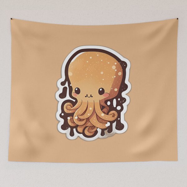 Item preview, Cute Octopus designed and sold by beluxe.