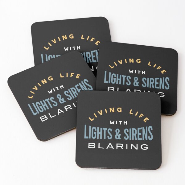 Item preview, Paramedic Living Life with Lights & Sirens Blaring designed and sold by whyitsme.