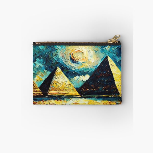 Artikelvorschau, Pyramiden im impressionistischen Stil entworfen und verkauft von mind-melt-er.
