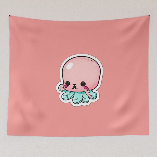 Item preview, Cute Tiny Pulpo with moustach designed and sold by beluxe.