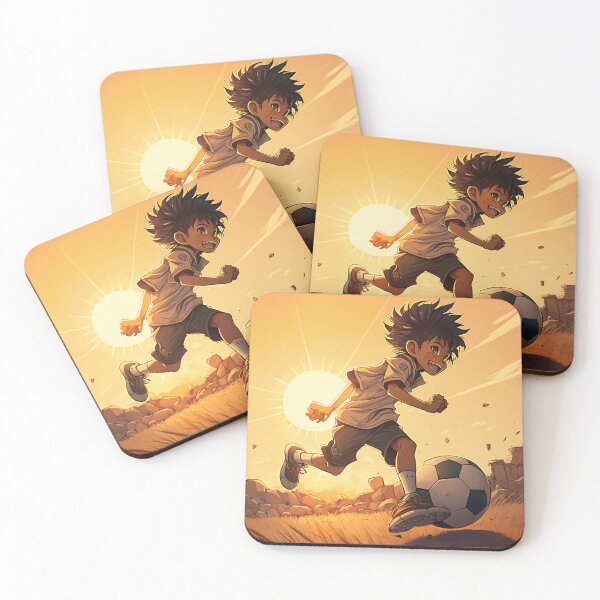 Item preview, Soccer Player Running Under The Sunset designed and sold by WixWorks.