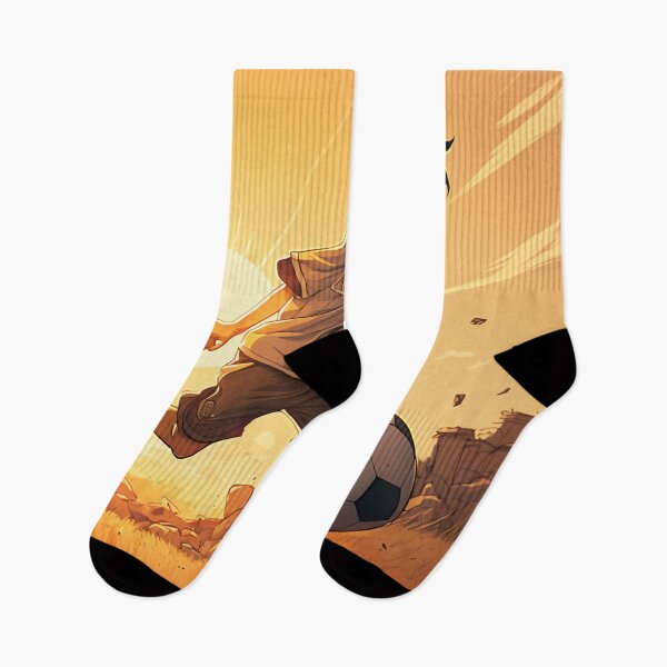 Item preview, Soccer Player Running Under The Sunset designed and sold by WixWorks.