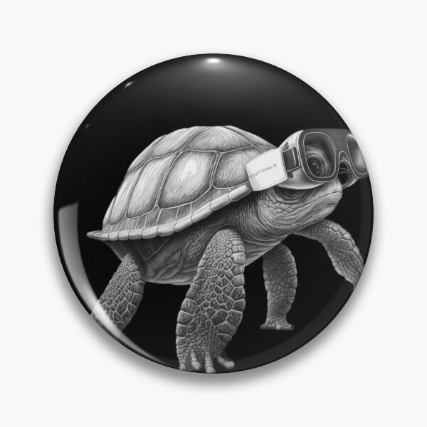 Item preview, RV Turtle (black) designed and sold by joseluislopez.
