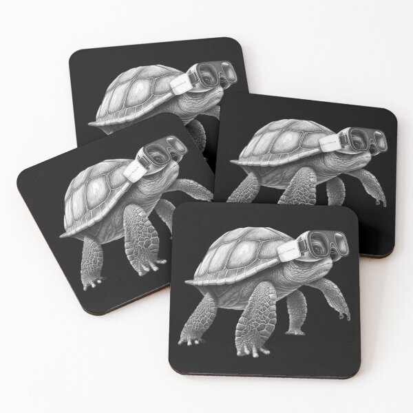 Item preview, RV Turtle (black) designed and sold by joseluislopez.