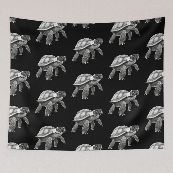Item preview, RV Turtle (black) designed and sold by joseluislopez.