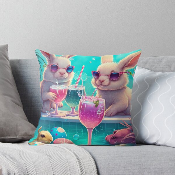 Item preview, Bunnies at the pool designed and sold by Filip Hudcovic.