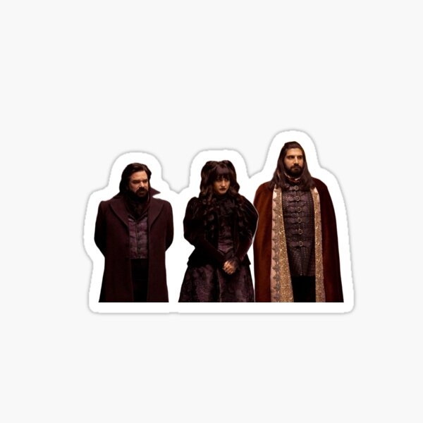 Laszlo, Nadja, Nandor Three-Pack, What we do in the Shadows Sticker