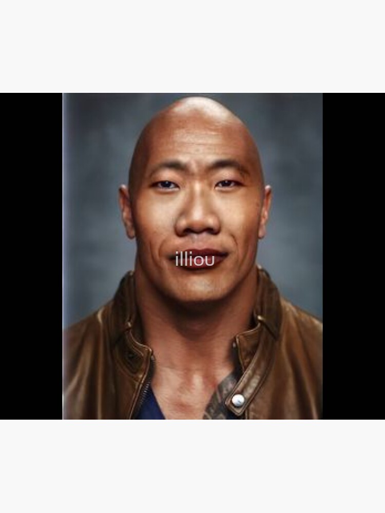 Dwayne 'The Rock' Johnson (Eyebrow) Flat Card Face