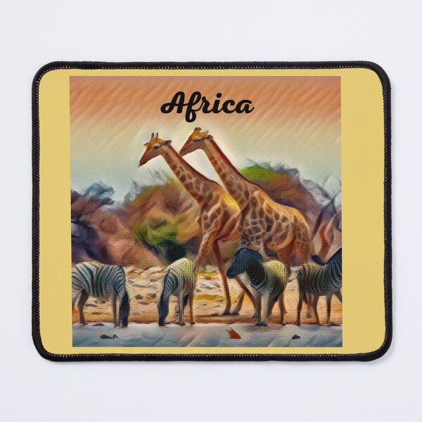 Item preview, zebra and giraffe africa safari designed and sold by LGMmugsdesign.