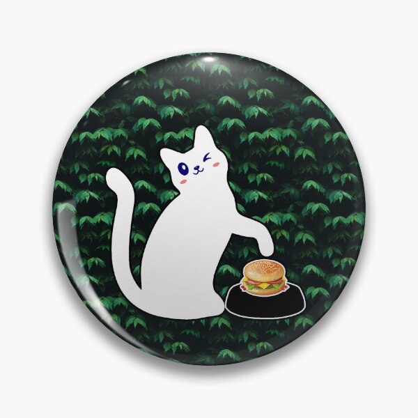 Item preview, cat eat burger designed and sold by Catsloversdotme.