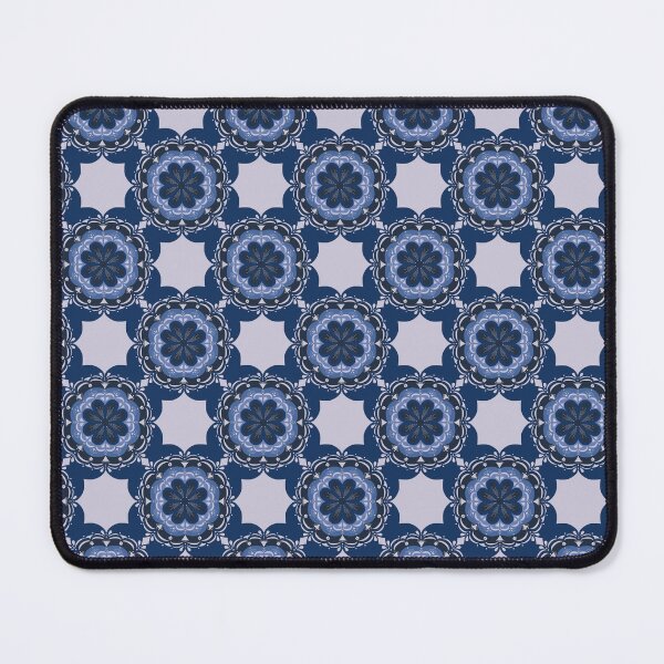 Item preview, Doily Mandala Pattern - Indigo designed and sold by Andrea Turner.