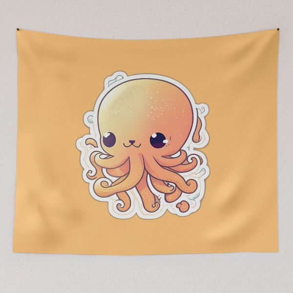 Item preview, Cute Tiny Octopus designed and sold by beluxe.