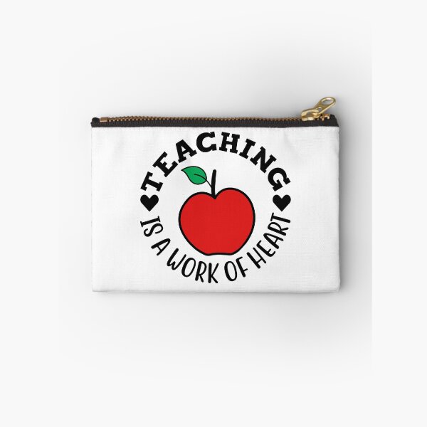 Item preview, TEACHING IS A WORK OF HEART designed and sold by SticerOcean.