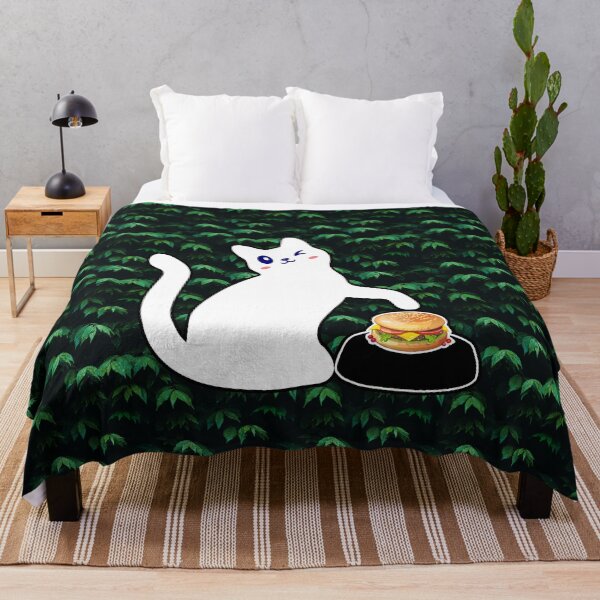 Item preview, cat eat burger designed and sold by Catsloversdotme.