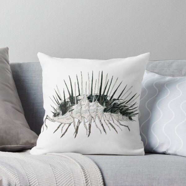 Item preview, White Skull Spiky Isopod designed and sold by paintedpansy.