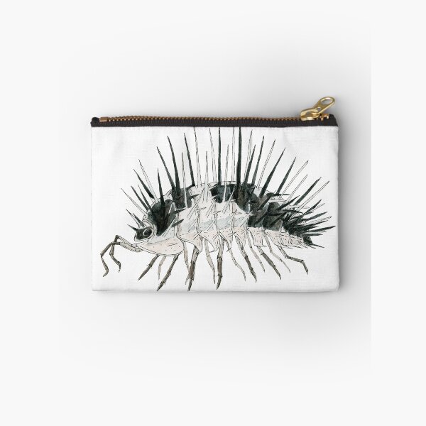 Item preview, White Skull Spiky Isopod designed and sold by paintedpansy.