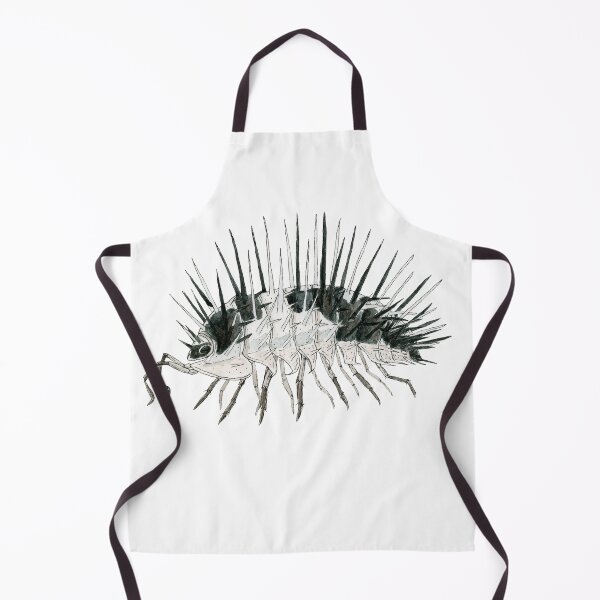 Item preview, White Skull Spiky Isopod designed and sold by paintedpansy.