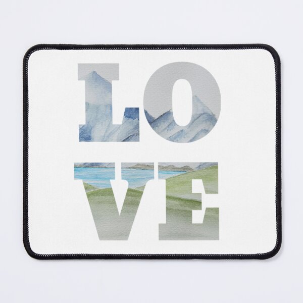 Item preview, LOVE mountain range designed and sold by JewelsNova.