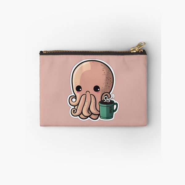 Item preview, Octopus Drinking Coffee designed and sold by beluxe.