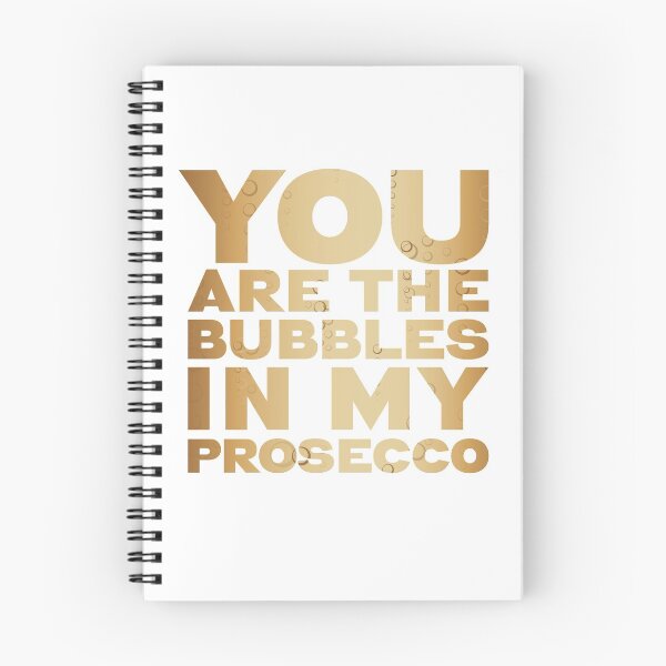 Item preview, You are the Bubbles in my Prosecco perfect valentines / anniversary / romantic gift for a Prosecco lover. designed and sold by fatchairprint.