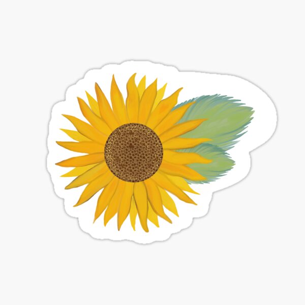 Sunflower Sticker