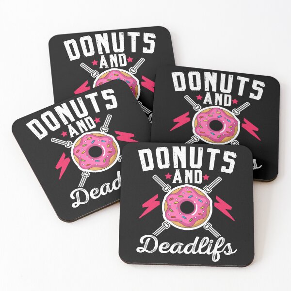 Item preview, Donuts And Deadlifts designed and sold by teeteeworld.