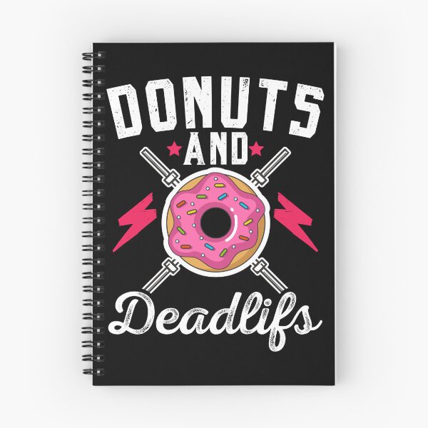 Item preview, Donuts And Deadlifts designed and sold by teeteeworld.