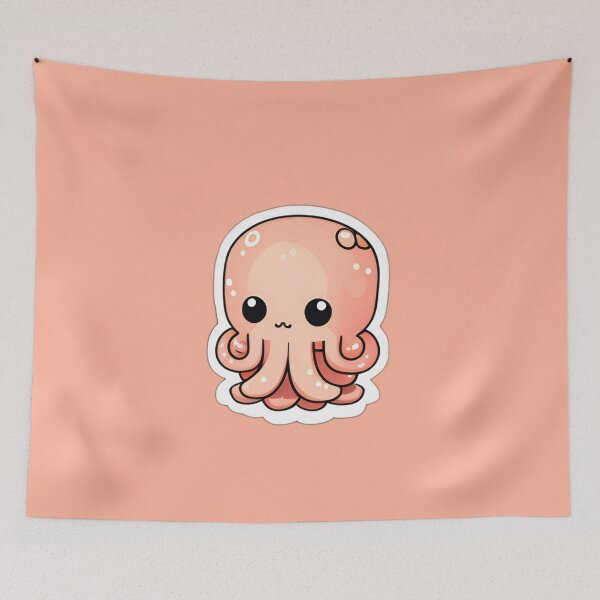 Item preview, Cute Tiny Octopus designed and sold by beluxe.