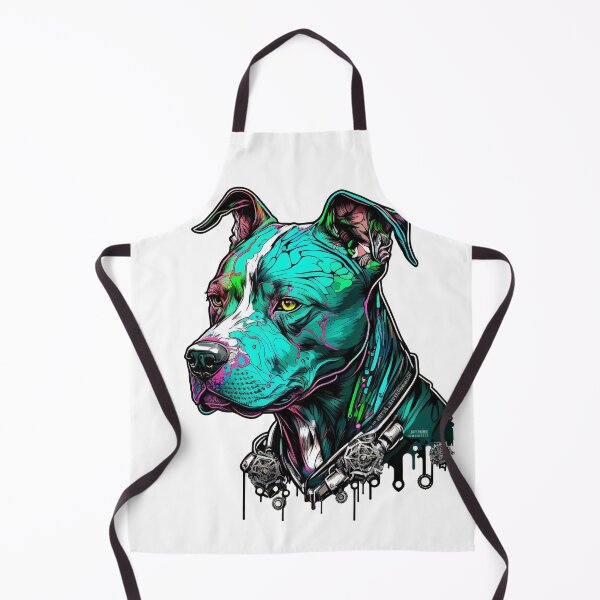 Artikelvorschau, Cyberpunk-Pitbull Nr. 16 entworfen und verkauft von OregonArtForAll.