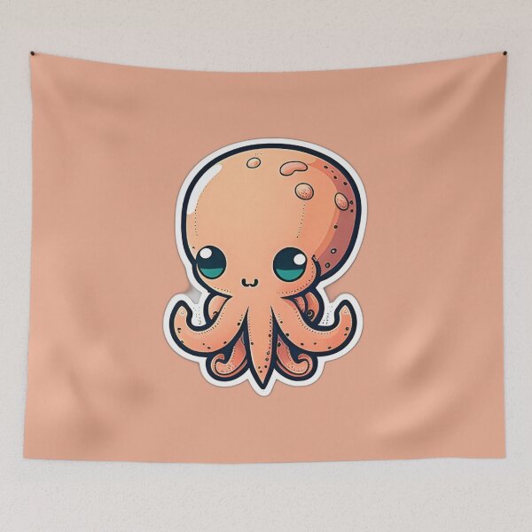 Item preview, Cute Tiny Octopus designed and sold by beluxe.