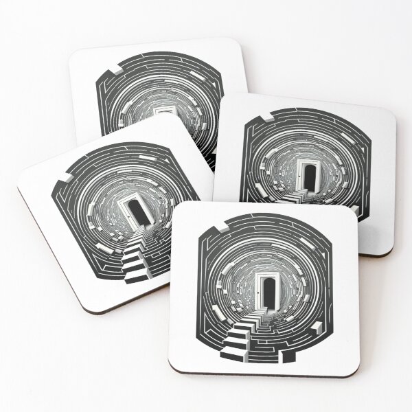 Item preview, Futuristic Interdimensional Portal Minimal Aesthetic Cyberpunk Sci Gate Door to Another World designed and sold by mintflavor.