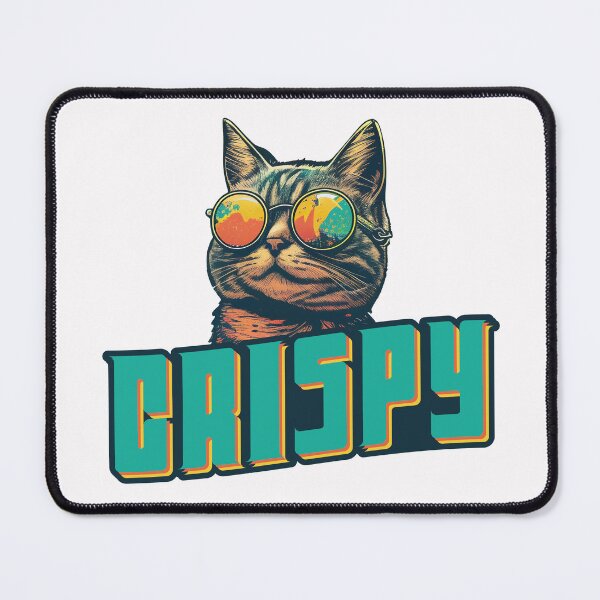Item preview, Crispy Retro Cat designed and sold by Mffl84.