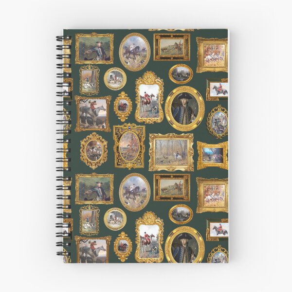 Item preview, Iconography of the hunting horn and the venery with baroque gilt frames. designed and sold by Zal-Production.