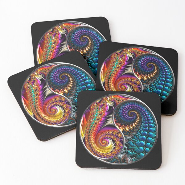 Item preview, Yin Yang Fractal Twenty designed and sold by Warren Paul Harris.