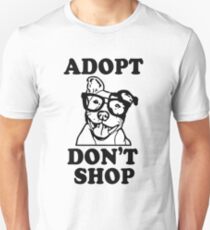 Nehmen Sie nicht Pitbull-Bewusstseins-Hemd an Slim Fit T-Shirt