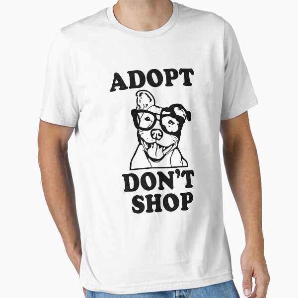 Item preview, Adopt Don't Shop Pitbull Awareness Shirt designed and sold by worksaheart.