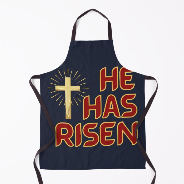 Item preview, He Has Risen Christian Easter designed and sold by BluePlanetMerch.