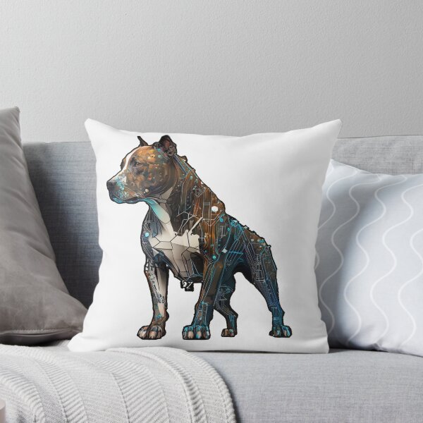 Artikelvorschau, Cyberpunk-Pitbull Nr. 21 entworfen und verkauft von OregonArtForAll.