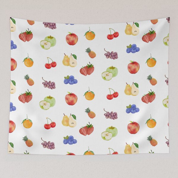 Item preview, Acuarela Frutas Coloridas designed and sold by silviaol.