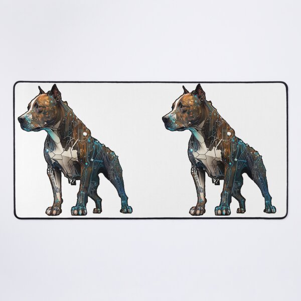 Item preview, CyberPunk Pitbull #21 designed and sold by OregonArtForAll.