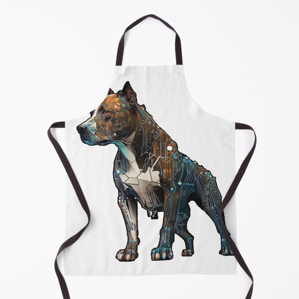 Artikelvorschau, Cyberpunk-Pitbull Nr. 21 entworfen und verkauft von OregonArtForAll.