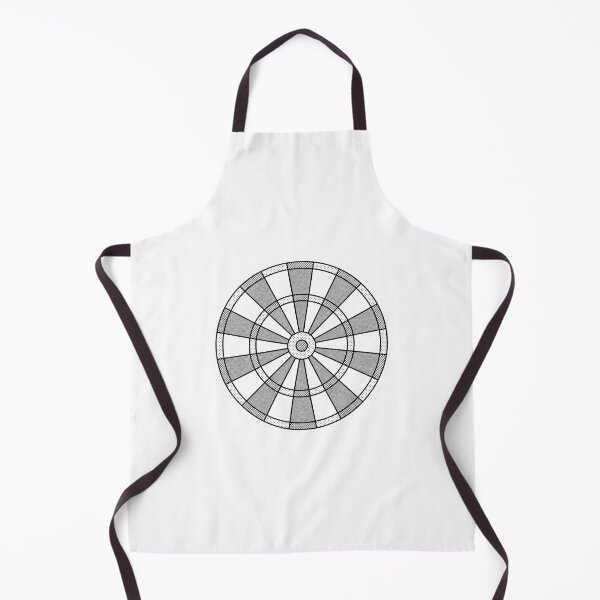Item preview, Dartboard B&W - Darts Player Gift designed and sold by CourtOfApparel.