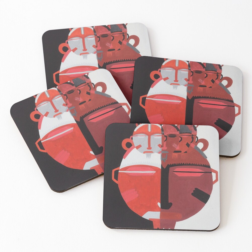 Item preview, Coasters (Set of 4) designed and sold by RiyaSinghania.